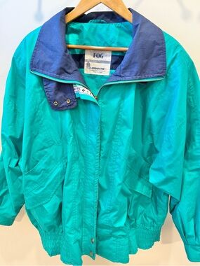 VINTAGE 80s LONDON FOG Windbreaker Jacket